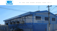 Desktop Screenshot of camarplasticos.com.br